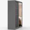 Schwebetürenschrank Schrank Kleiderschrank 183 cm Produktbild-Vorschau 6