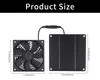Ventilátor napájený solárním panelem, 3 W, sada odolná Náhled obrázku produktu 4