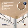 CASARIA® Gruppo di Sedute Paul  Set 5 Pezzi Tavolo da Anteprima dell’immagine prodotto 6