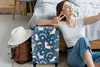 MuchoWow® MuchoWow® Koffer Handgepäck Trolley Rollkoffer Produktbild-Vorschau 2