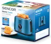 SENCOR STS 6052BL Elektrický hriankovač, 1000 W, 2 otvory, Náhľad obrázku produktu 5