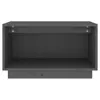 TV-Schrank Grau 60x35x35 cm Massivholz Kiefer Produktbild-Vorschau 3