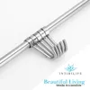 Intirilife acciaio inox cucina appendiabiti con 5 ganci - Anteprima dell’immagine prodotto 2