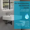 Aqua Bagno Waschbecken 60 im modernen Loft Air Design Eckig Produktbild-Vorschau 4