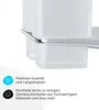 Zahnputzbecher doppel mit Halterung Zahnbürstenhalter Produktbild-Vorschau 4