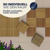 CASARIA® Holzfliesen FSC®-zertifiziertes Eukalyptusholz 1m² Produktbild-Vorschau 7