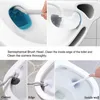 2 Pack Toilettenbürste, Klobürste mit randreiniger, Upgrade Produktbild-Vorschau 4