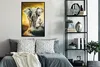 MuchoWow® MuchoWow® Gerahmtes Poster Elefant - Produktbild-Vorschau 5