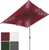 Parasol ogrodowy Bettizia, prostokątny, z korbą, składany, Podgląd zdjęcia produktu 1
