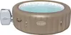An inflatable hot tub filled with water, with its control unit attached to the side. Produktbild-Vorschau