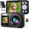 Digitalkamera 4K, FHD 64MP Fotokamera mit Dual Bildschirme, Produktbild-Vorschau 1
