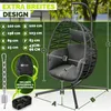 tillvex® Hängesessel mit Gestell Outdoor & wetterfester Produktbild-Vorschau 2
