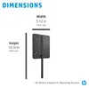 HP Montážní držák B550 PC, Černá Náhled obrázku produktu 2