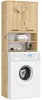Waschmaschinenumbauschrank FIN Artisan Eiche 64 cm 2 Türen Produktbild-Vorschau 1