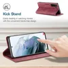 Samsung Galaxy S21 5G Brieftasche Hülle, Retro Produktbild-Vorschau 3