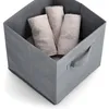Zeller Aufbewahrungsbox, faltbar, grau, 26 x 26 x 26 cm, Produktbild-Vorschau 2