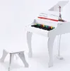 Hape Deluxe Spielzeugklavier Weiß E0338 Produktbild-Vorschau 1