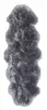 Teppich Schaffell Double in der Farbe Grau, ca. 60 x 160 cm. 