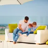 Porte-parasol en acier inoxydable pour balcons ronds et Voir les images du produit 7