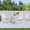 vidaXL Gartenstuhl-Kissen 4 Stk. Grau 50x50x4 cm Produktbild-Vorschau 2
