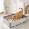 Nobleza Katzentoilette Edelstahl, Rostfrei, Antihaft Glatte Produktbild-Vorschau 1