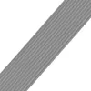 25m Gummiband Gummilitze 20mm flach gestrickt Stretch Elastisch in 19 Farben taubengrau Detail Produktbild-Vorschau