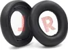 Two black ear pads for headphones, with red 'L' and 'R' markings inside. Produktbild-Vorschau