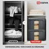 MBI COZVIX Aufbewahrungsboxen Stoff 66L, Faltbar mit Produktbild-Vorschau 5