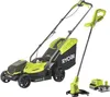 Tondeuse à gazon RYOBI, 18V, avec batterie, Noir/Vert Voir les images du produit 1