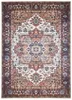 Tapis de salon Marron Beige Classique Ornement Floral 200 x Voir les images du produit 2