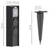Prise électrique Ledvion IP44, noire, avec 2 prises et Voir les images du produit 9