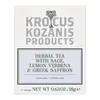 Krocus Kozanis Kräutertee Salbei Zitronenverbene Safran 18 g Packung auf Weiß Produktbild-Vorschau