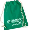 Huuraa Turnbeutel Neckarland verliebt 12 Liter Kelly Green Produktbild-Vorschau 1
