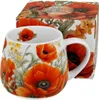 DUO FLOWER CLASSIC Fassbecher 430 ml POPPIES New Bone China Voir les images du produit 4