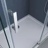 doporro Cabine De Douche Transparent 100X140 Paroi De Voir les images du produit 4