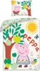 Halantex SP. z.o.o. Peppa Pig Bettbezug Appelboom 140 x 200 Produktbild-Vorschau 2