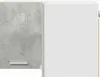 vidaXL Armadio a muro in cemento grigio e bianco 57 x 57 x Anteprima dell’immagine prodotto 6