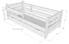 Kinderbett 80x180 cm mit Rausfallschutz, Schublade & Produktbild-Vorschau 4