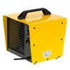 A yellow electric heater with a black handle and controls, shown from a side angle on a white background. Náhled obrázku produktu
