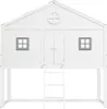 Kinderhausbett mit Treppe und Sicherheitsgitter, zwei graue Produktbild-Vorschau 12