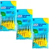 3x8 TePe Original Interdentalbürsten -  0,7mm gelb Produktbild-Vorschau 1