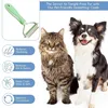 Grün Doppelseitige Hunde- Katzenbürste für Langhaar, Produktbild-Vorschau 6