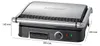 Bomann KG 2242 CB Kontaktgrill Silber Produktbild-Vorschau 9