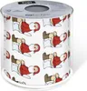 Toilettenpapier Rolle bedruckt Oh - Santa auf Topf Produktbild-Vorschau 4