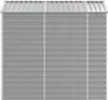 vidaXL Gartenhaus Hellgrau 191 x 215 x 198 cm Verzinkter Produktbild-Vorschau 6