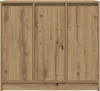 vidaXL Artisan dubový príborník 85x34x76 cm materiál na Náhľad obrázku produktu 6