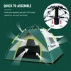 Instant Pop Up Zelt Familien Camping Zelt Tragbares Zelt Produktbild-Vorschau 3