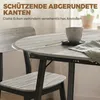 HOMCOM Esstisch Ausziehbar 120-160x80cm Esszimmertisch für Produktbild-Vorschau 6