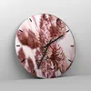 Wanduhr - Rund - Glasuhr - Getrocknet Blume Eco - 40x40cm - Produktbild-Vorschau 4