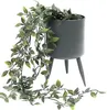 DanDiBo Blumentopf mit Füßen Pflanztopf Blumenkübel mit Produktbild-Vorschau 1